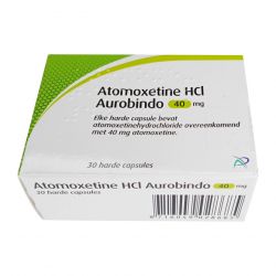 Атомоксетин HCL 40 мг Европа :: Аналог Когниттера :: Aurobindo капс. №30 в Петрозаводске и области фото
